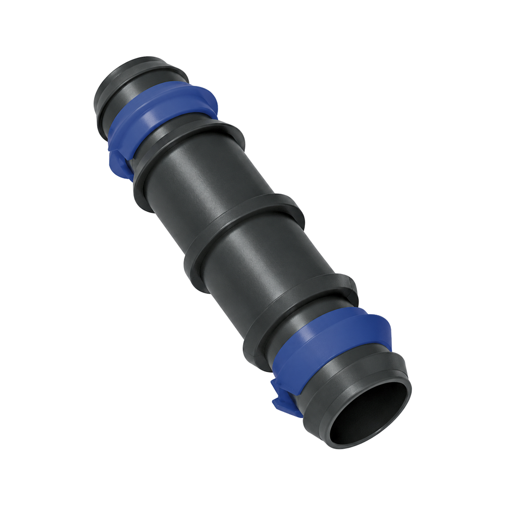 Barbed coupling With security ring