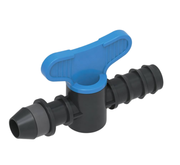 Mini valve dervation with gasket-barbed (PP)